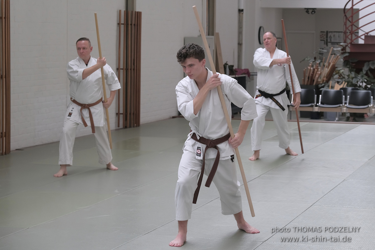 Ryûkyû Kobudô Lehrgang mit Thomas Podzelny 6.Dan in Lüneburg 3.-5.10.2025 
