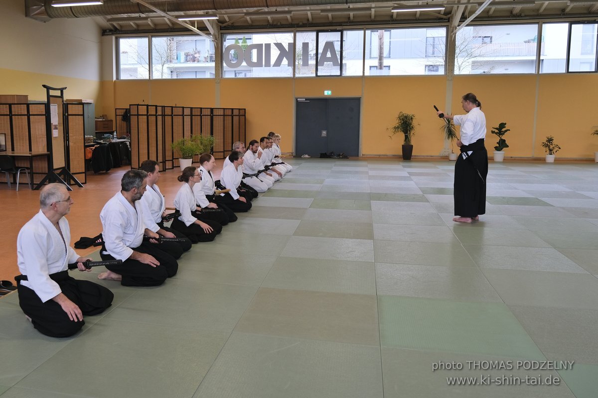 Aikido Tojutsu Seminar Erlangen Thomas Podzelny 27. November 2022