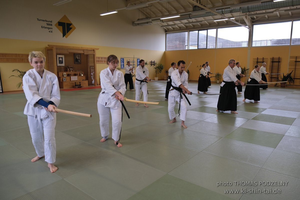 Aikido Tojutsu Seminar Erlangen Thomas Podzelny 27. November 2022