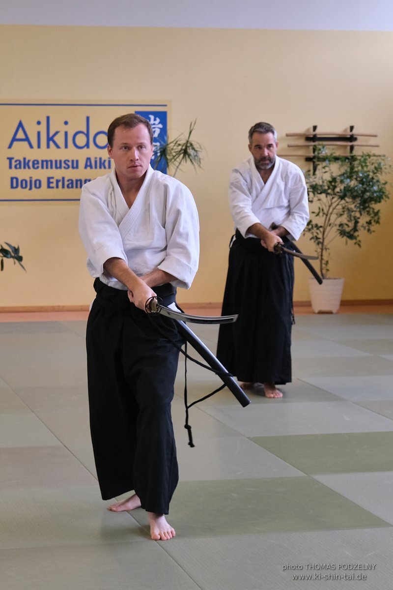 Aikido Tojutsu Seminar Erlangen Thomas Podzelny 27. November 2022