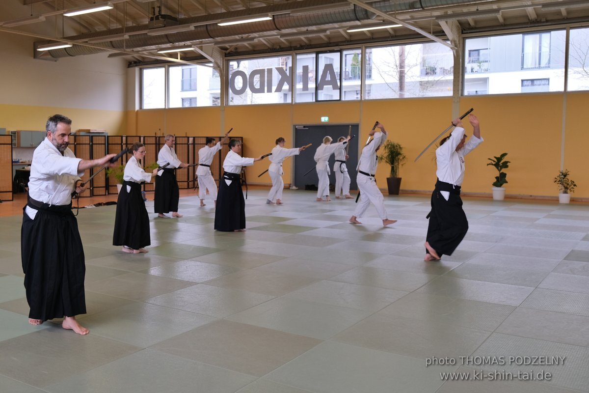 Aikido Tojutsu Seminar Erlangen Thomas Podzelny 27. November 2022