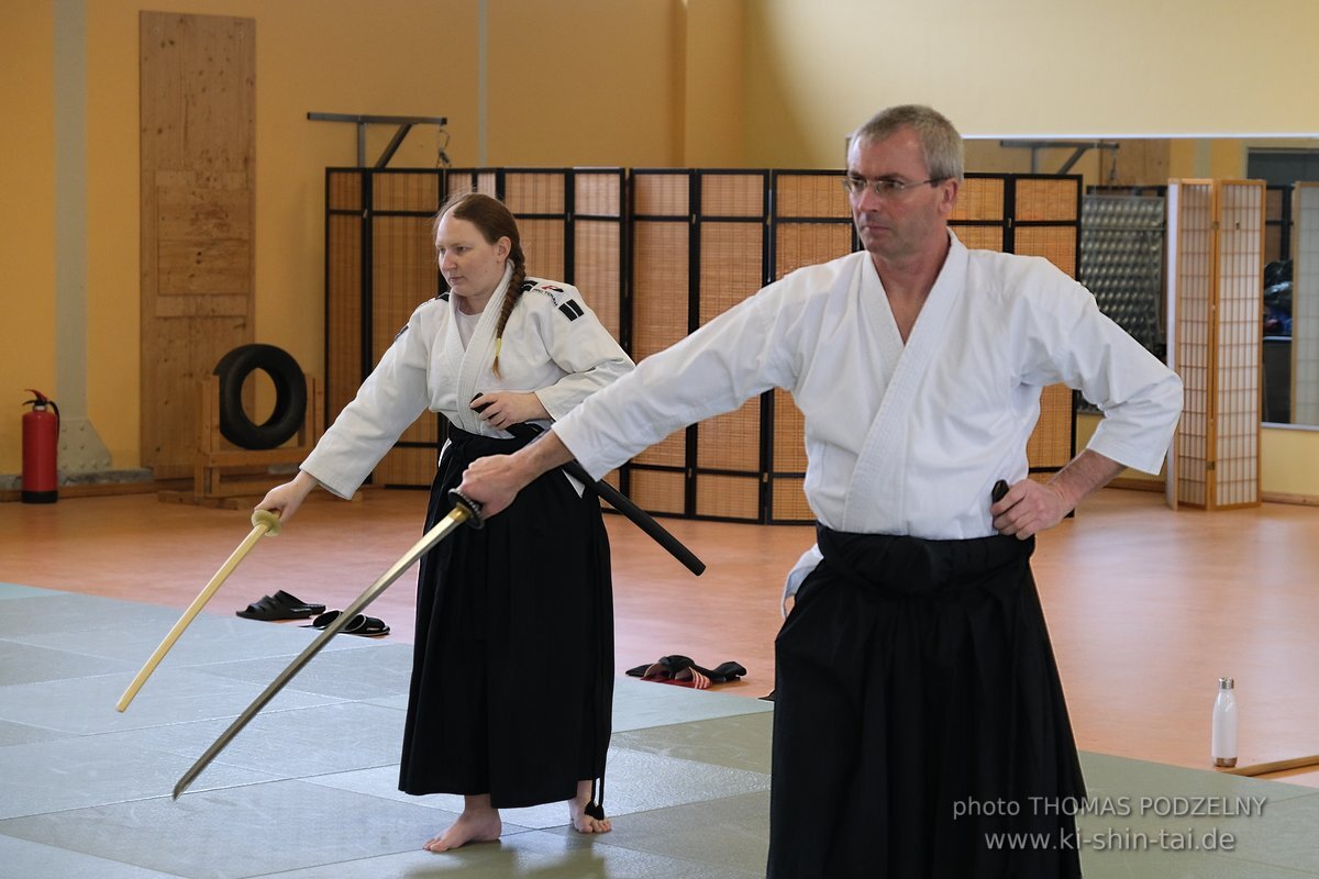 Aikido Tojutsu Seminar Erlangen Thomas Podzelny 27. November 2022