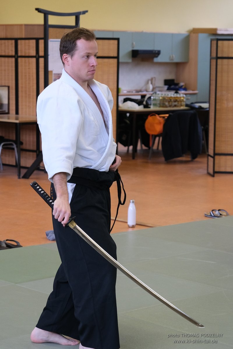 Aikido Tojutsu Seminar Erlangen Thomas Podzelny 27. November 2022