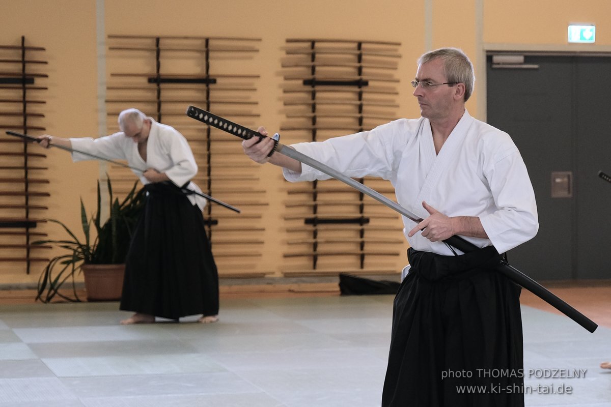 Aikido Tojutsu Seminar Erlangen Thomas Podzelny 27. November 2022