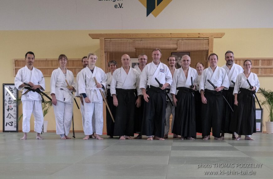Aikido Tojutsu Seminar Erlangen Thomas Podzelny 27. November 2022