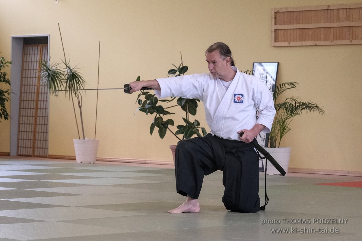 Aikido Tojutsu Seminar Erlangen Thomas Podzelny 27. November 2022