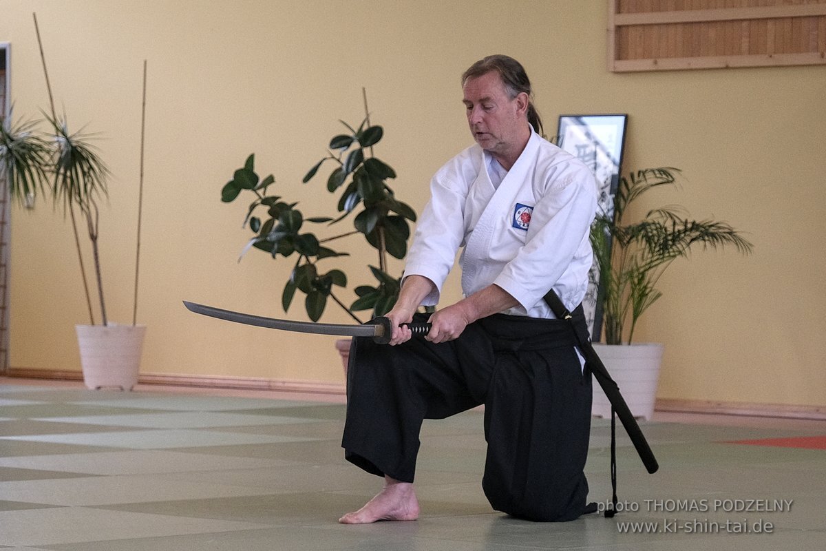 Aikido Tojutsu Seminar Erlangen Thomas Podzelny 27. November 2022