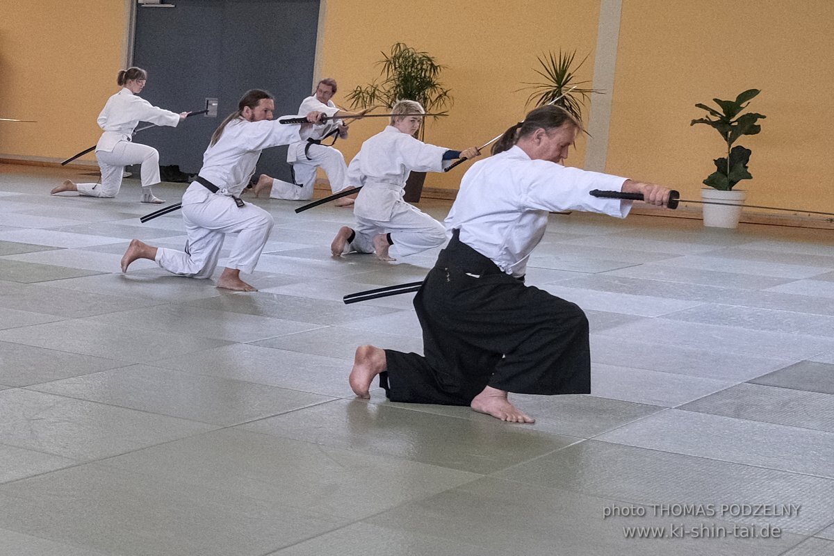 Aikido Tojutsu Seminar Erlangen Thomas Podzelny 27. November 2022