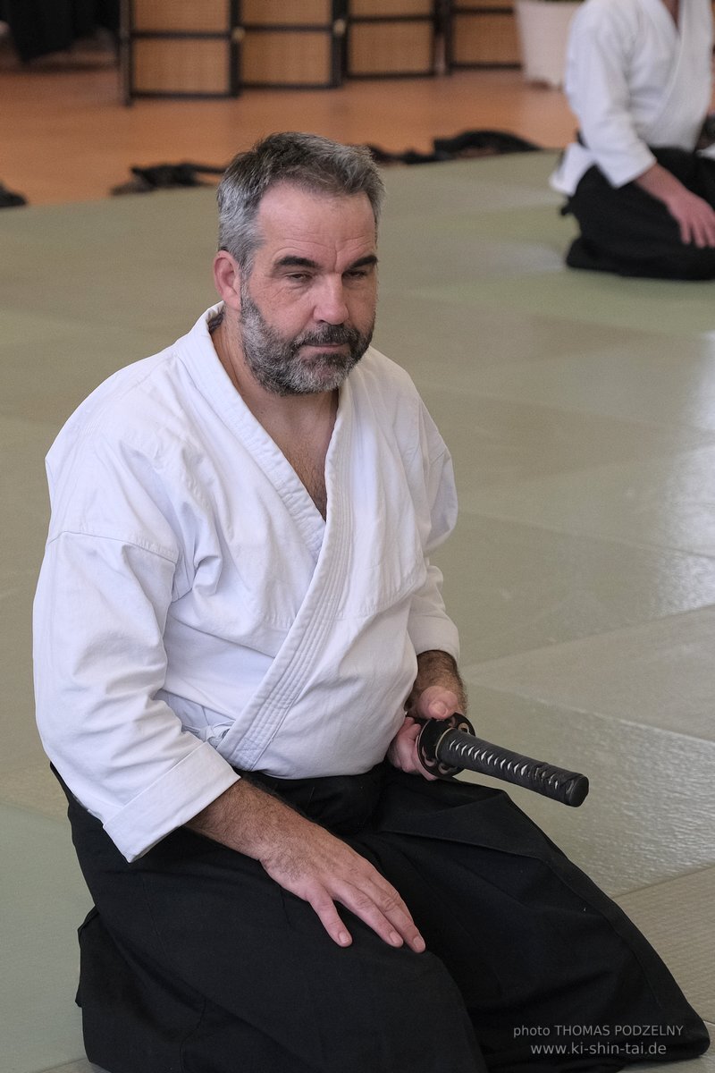 Aikido Tojutsu Seminar Erlangen Thomas Podzelny 27. November 2022