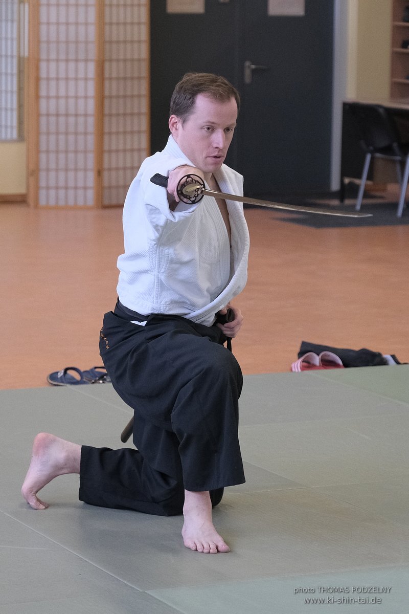Aikido Tojutsu Seminar Erlangen Thomas Podzelny 27. November 2022
