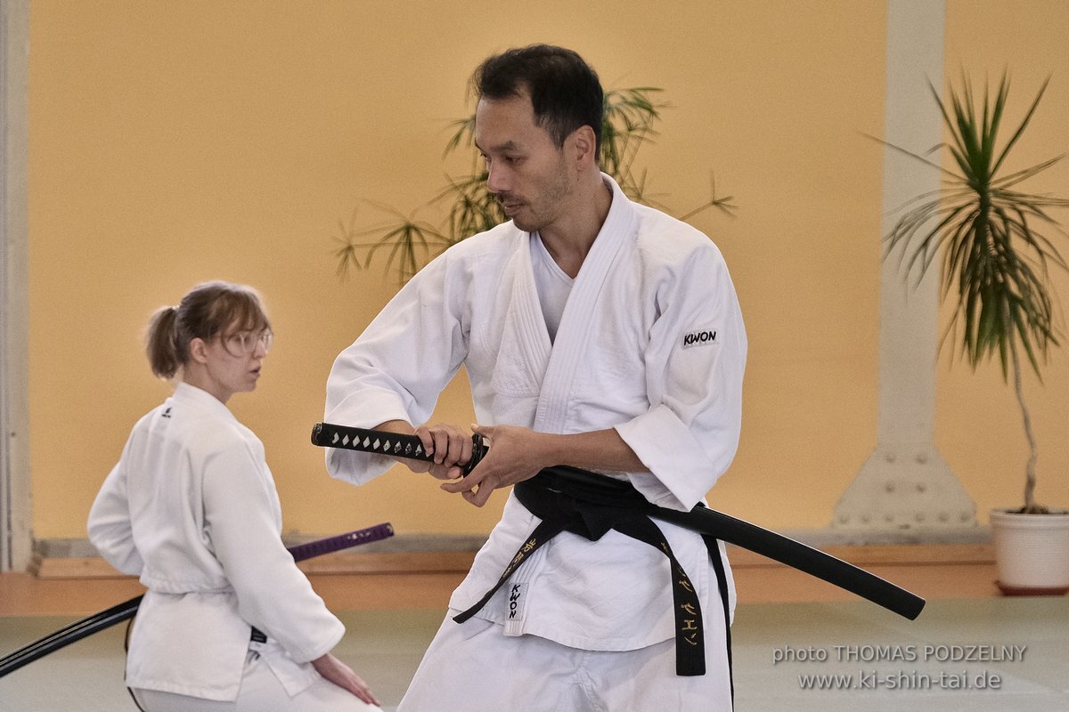 Aikido Tojutsu Seminar Erlangen Thomas Podzelny 27. November 2022