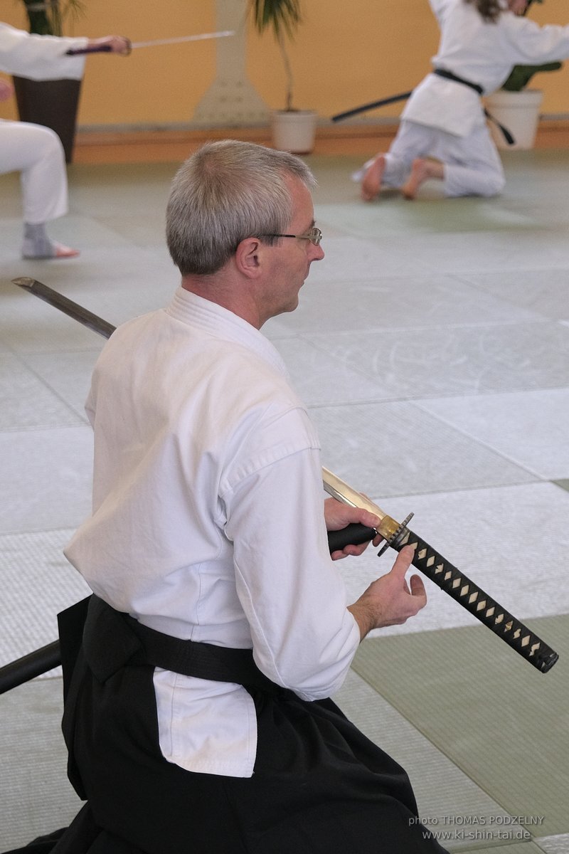 Aikido Tojutsu Seminar Erlangen Thomas Podzelny 27. November 2022