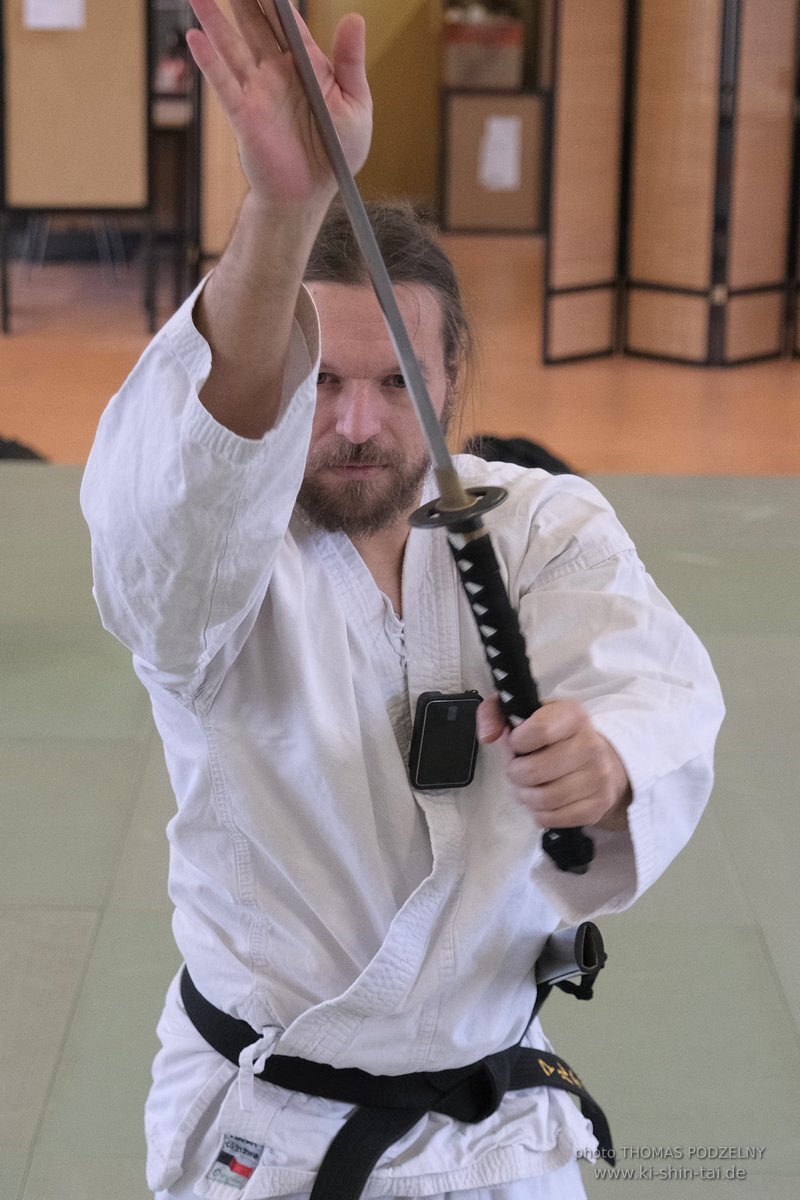 Aikido Tojutsu Seminar Erlangen Thomas Podzelny 27. November 2022