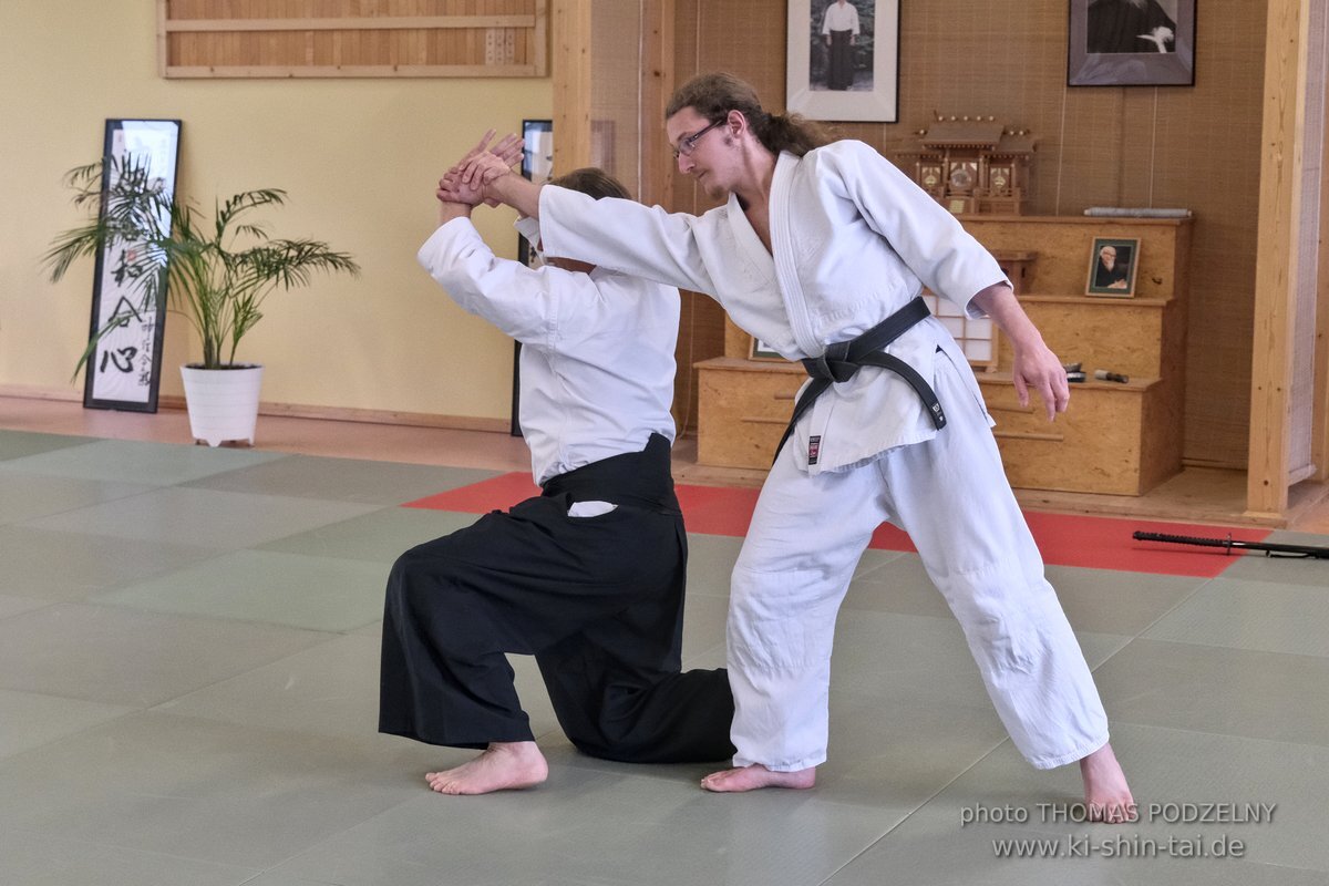 Aikido Tojutsu Seminar Erlangen Thomas Podzelny 27. November 2022