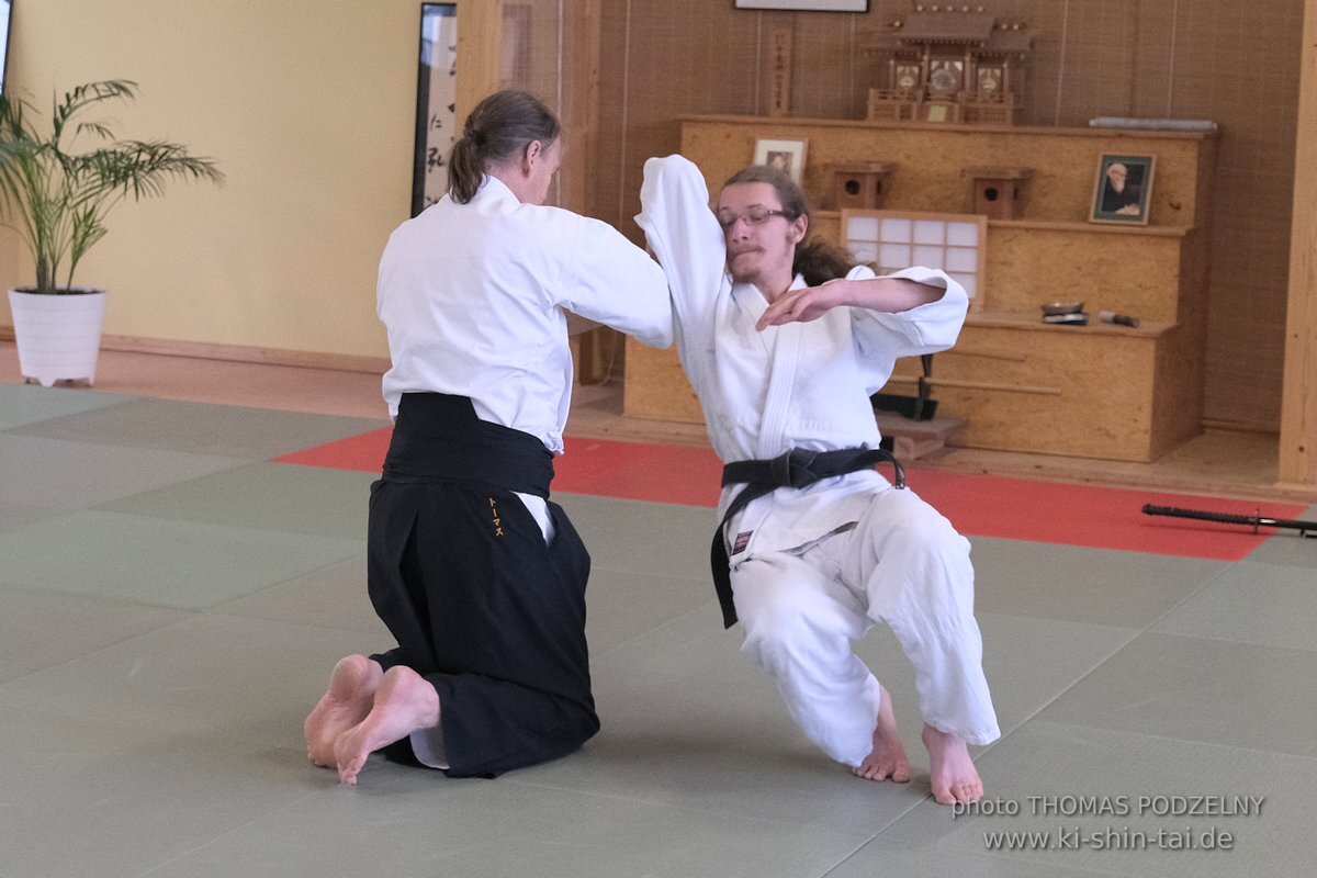 Aikido Tojutsu Seminar Erlangen Thomas Podzelny 27. November 2022