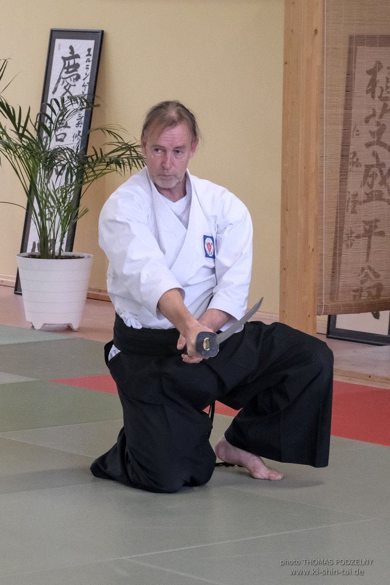 Aikido Tojutsu Seminar Erlangen Thomas Podzelny 27. November 2022