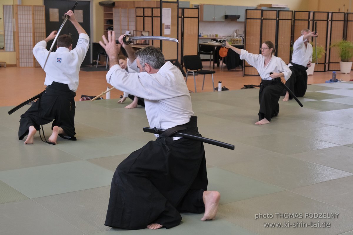 Aikido Tojutsu Seminar Erlangen Thomas Podzelny 27. November 2022