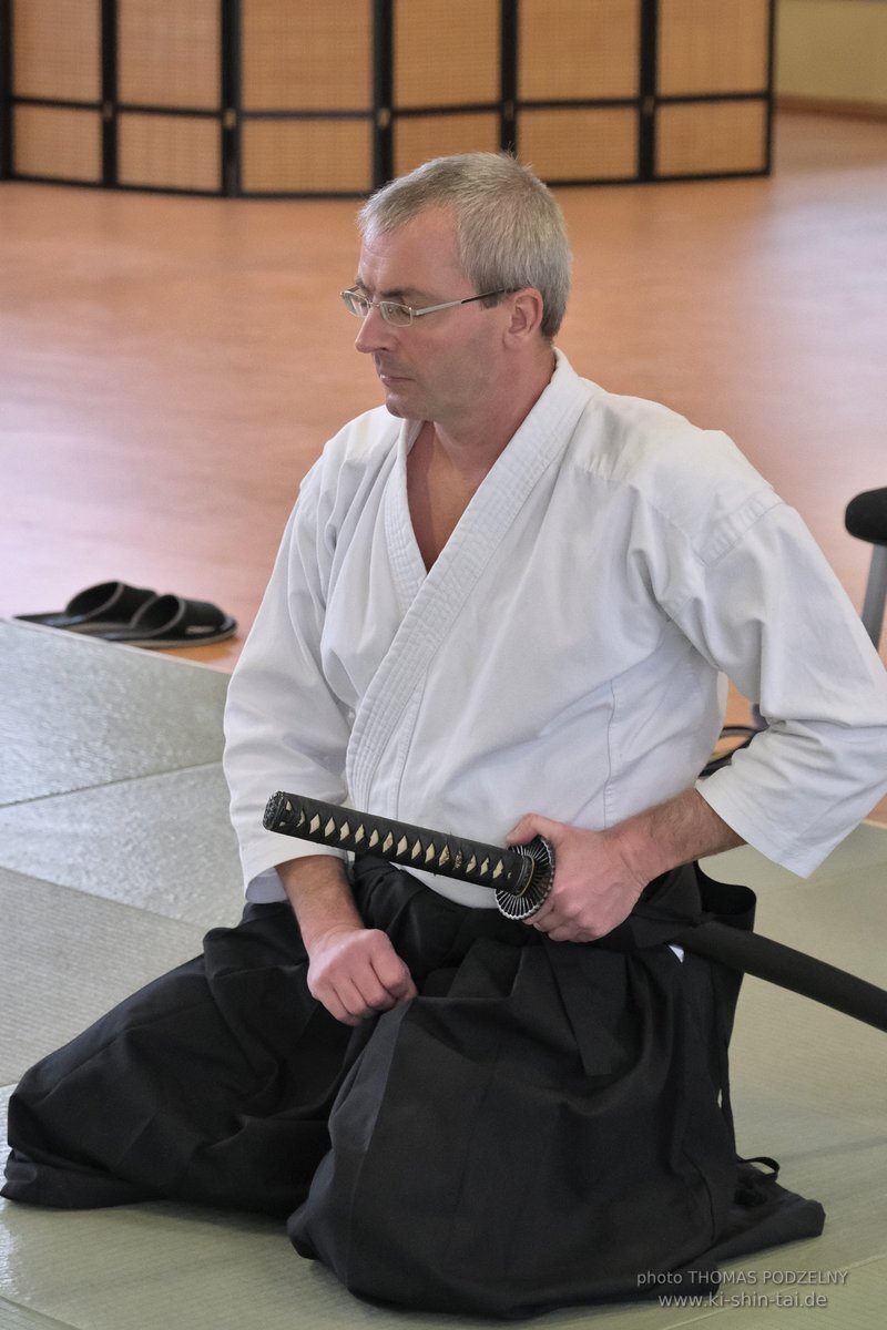 Aikido Tojutsu Seminar Erlangen Thomas Podzelny 27. November 2022