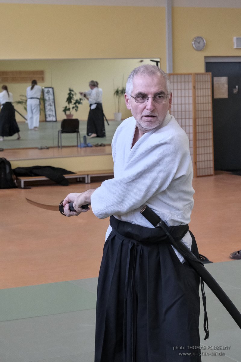 Aikido Tojutsu Seminar Erlangen Thomas Podzelny 27. November 2022