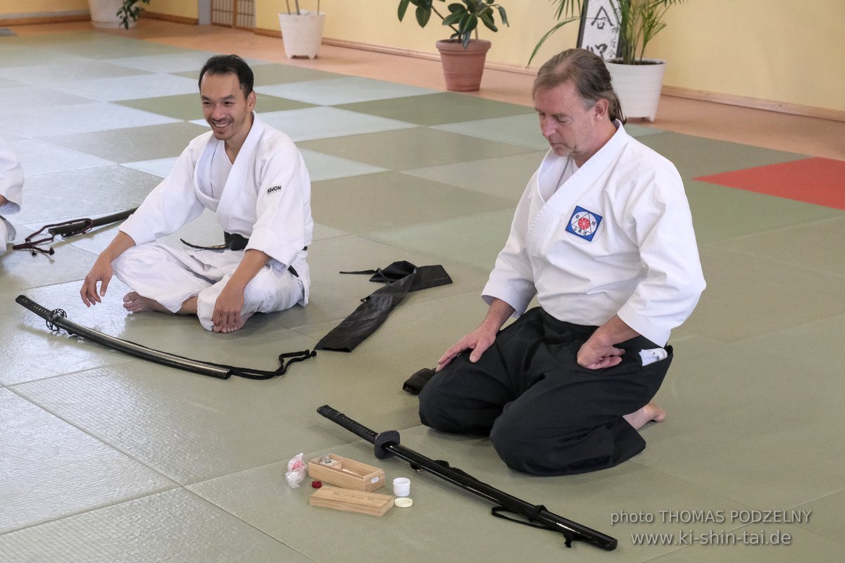 Aikido Tojutsu Seminar Erlangen Thomas Podzelny 27. November 2022