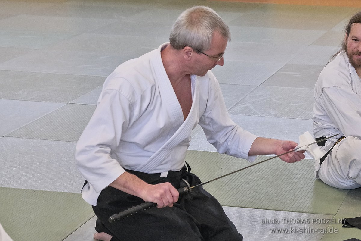 Aikido Tojutsu Seminar Erlangen Thomas Podzelny 27. November 2022