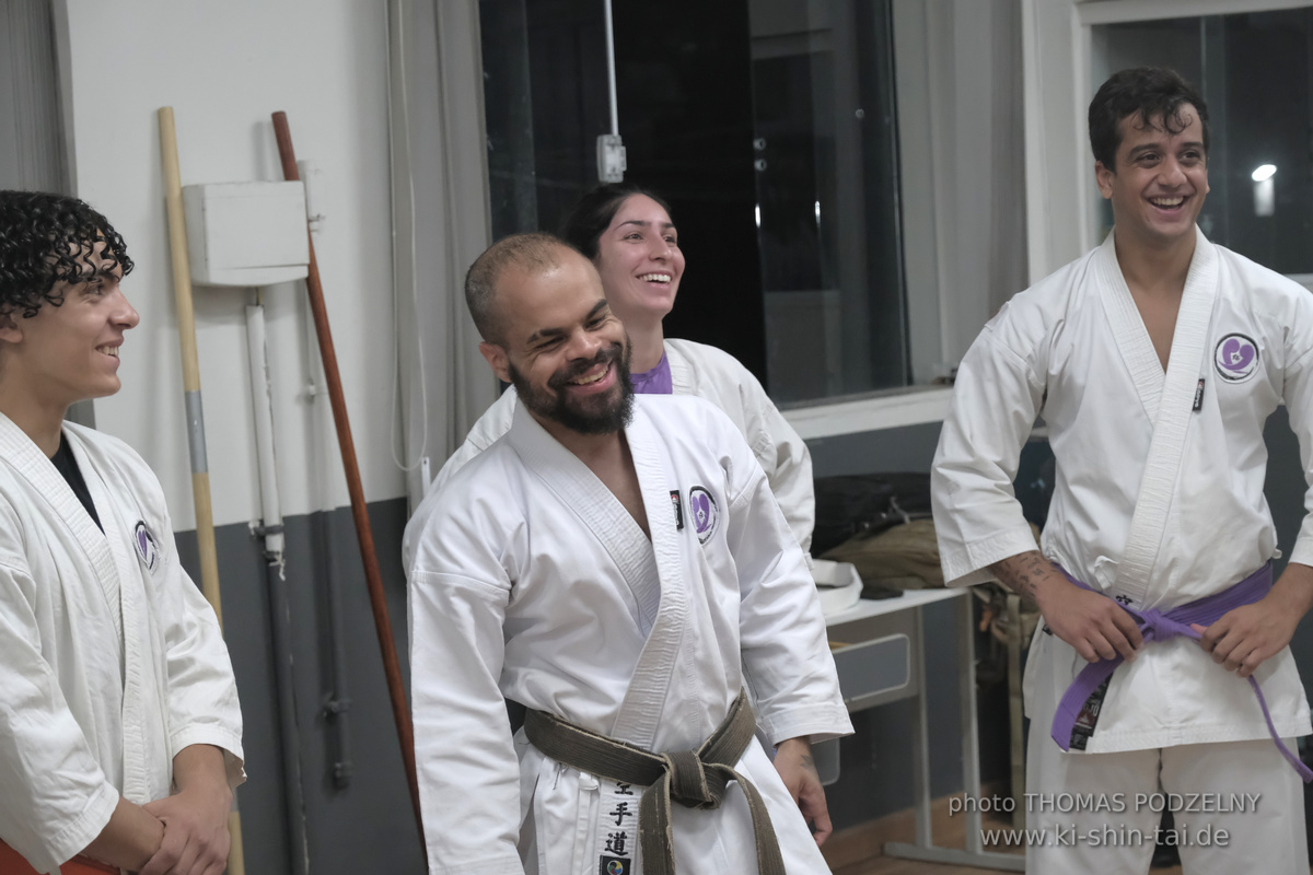 Ryûkyû Kobudô Lehrgang mit Thomas Podzelny in Petropolis/Brasilien 22./23.11.2025