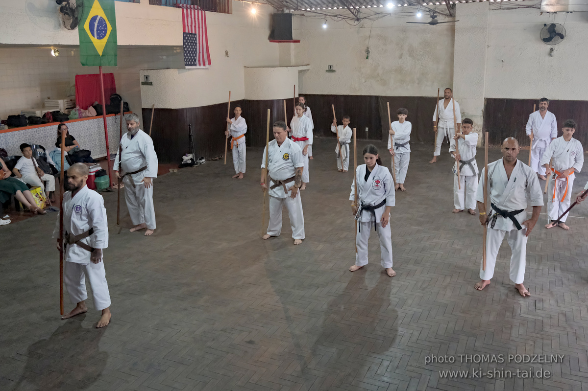 Ryûkyû Kobudô Lehrgang mit Thomas Podzelny in Petropolis/Brasilien 22./23.11.2025