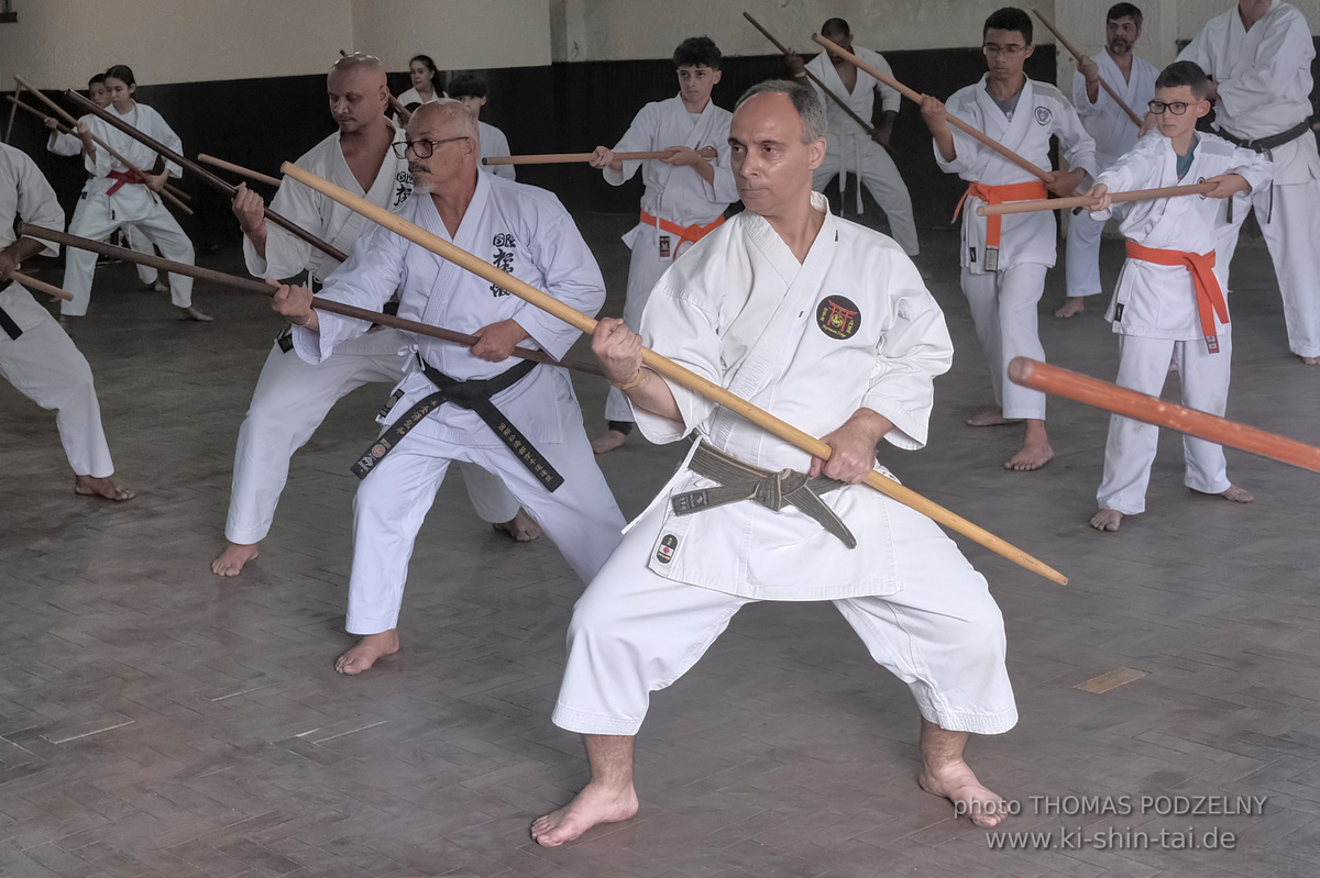 Ryûkyû Kobudô Lehrgang mit Thomas Podzelny in Petropolis/Brasilien 22./23.11.2025