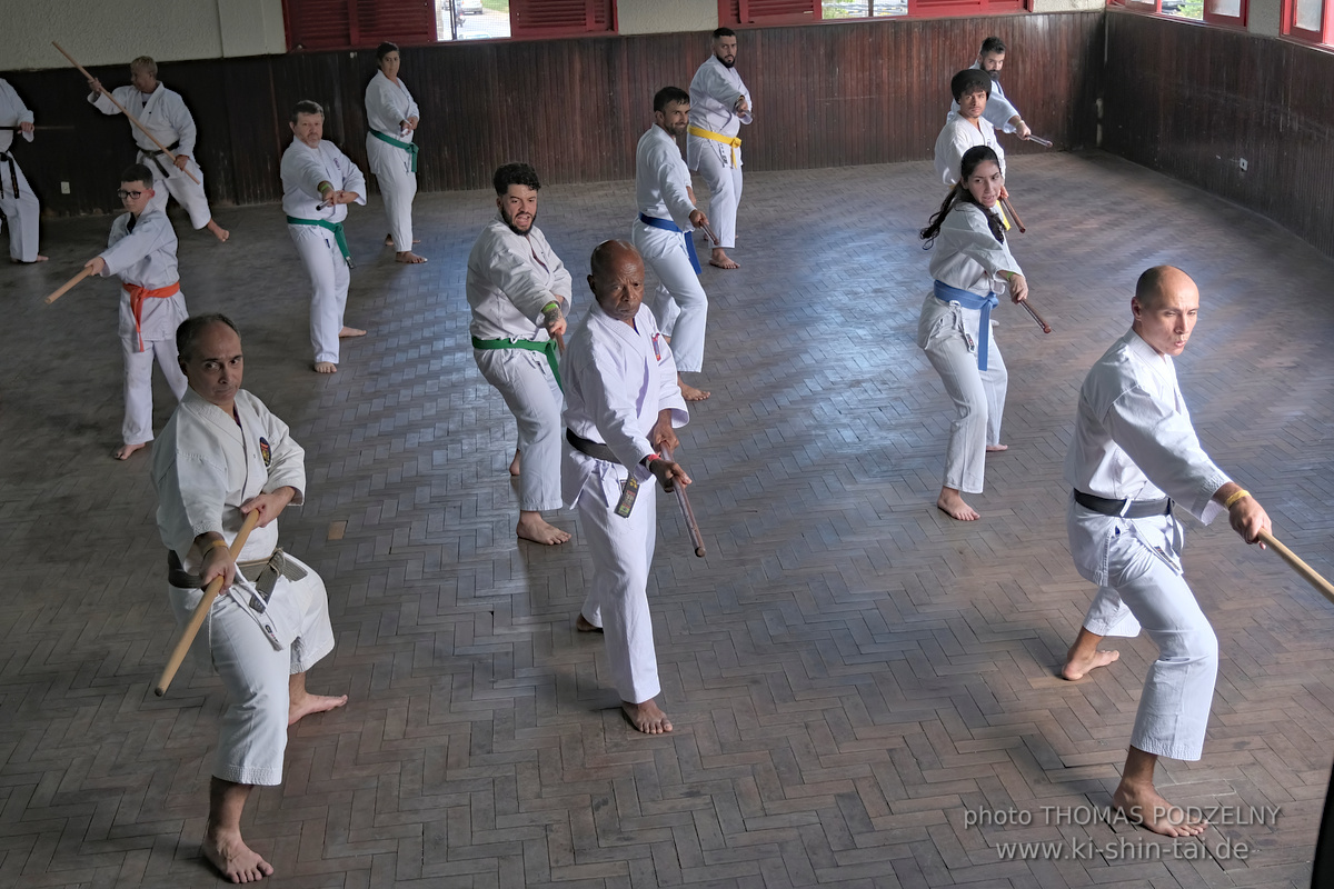 Ryûkyû Kobudô Lehrgang mit Thomas Podzelny in Petropolis/Brasilien 22./23.11.2025