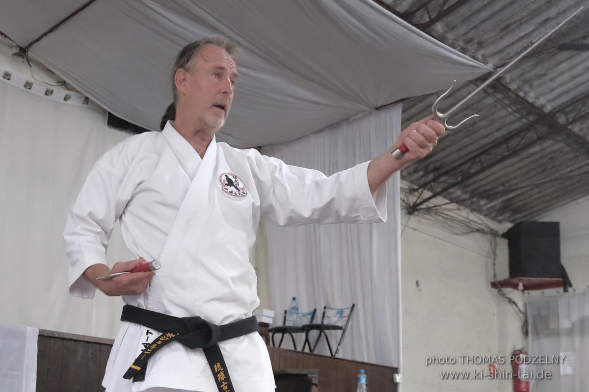Ryûkyû Kobudô Lehrgang mit Thomas Podzelny in Petropolis/Brasilien 22./23.11.2025