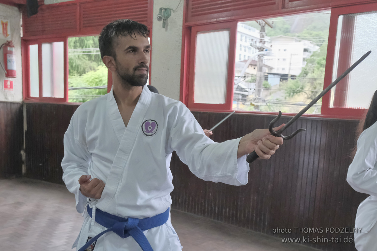 Ryûkyû Kobudô Lehrgang mit Thomas Podzelny in Petropolis/Brasilien 22./23.11.2025