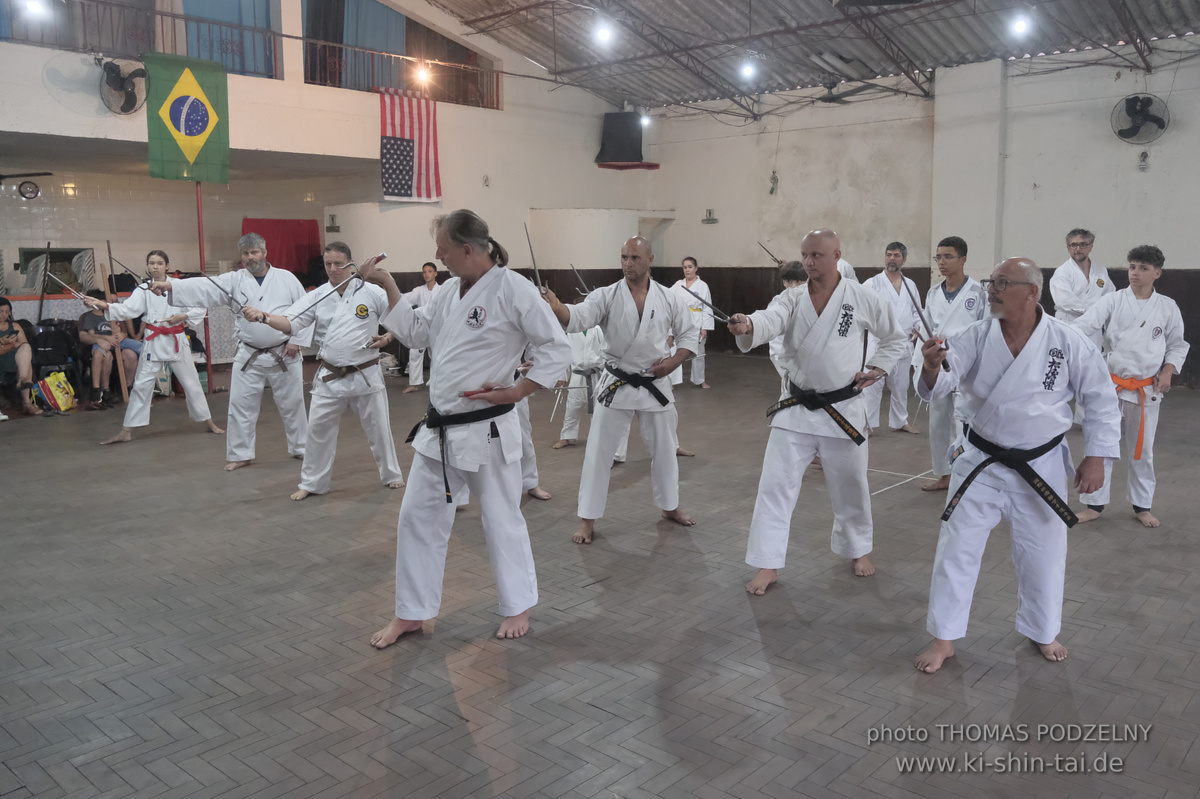 Ryûkyû Kobudô Lehrgang mit Thomas Podzelny in Petropolis/Brasilien 22./23.11.2025