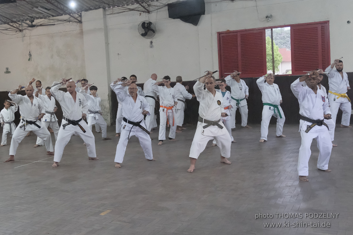 Ryûkyû Kobudô Lehrgang mit Thomas Podzelny in Petropolis/Brasilien 22./23.11.2025