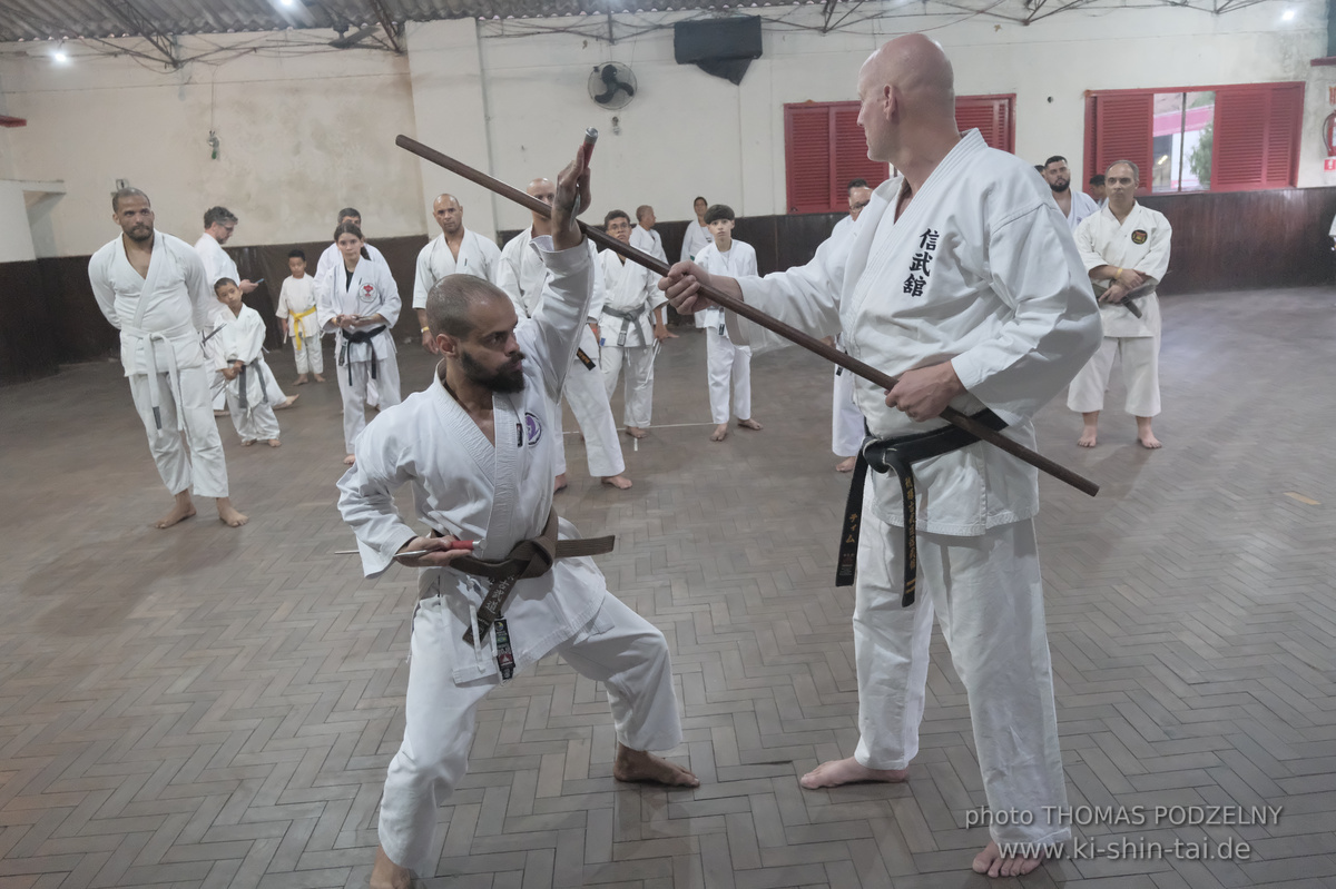 Ryûkyû Kobudô Lehrgang mit Thomas Podzelny in Petropolis/Brasilien 22./23.11.2025