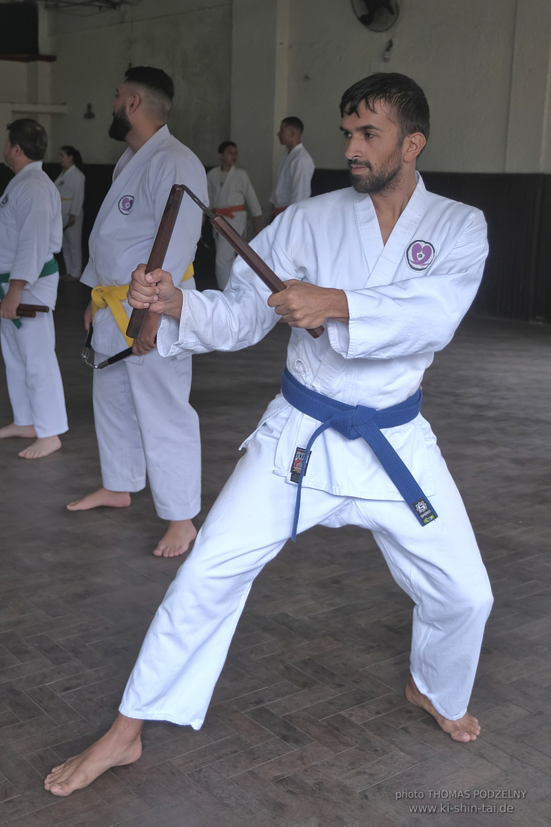 Ryûkyû Kobudô Lehrgang mit Thomas Podzelny in Petropolis/Brasilien 22./23.11.2025
