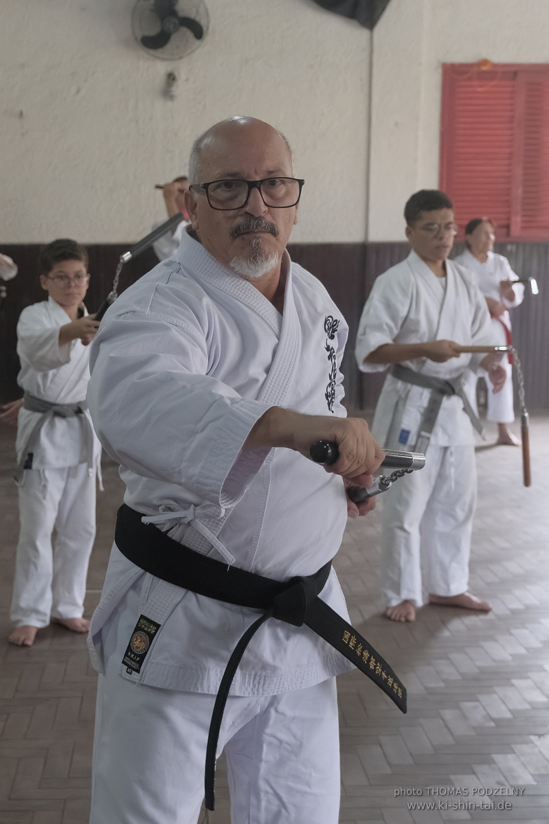 Ryûkyû Kobudô Lehrgang mit Thomas Podzelny in Petropolis/Brasilien 22./23.11.2025
