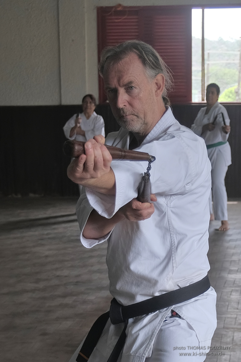Ryûkyû Kobudô Lehrgang mit Thomas Podzelny in Petropolis/Brasilien 22./23.11.2025