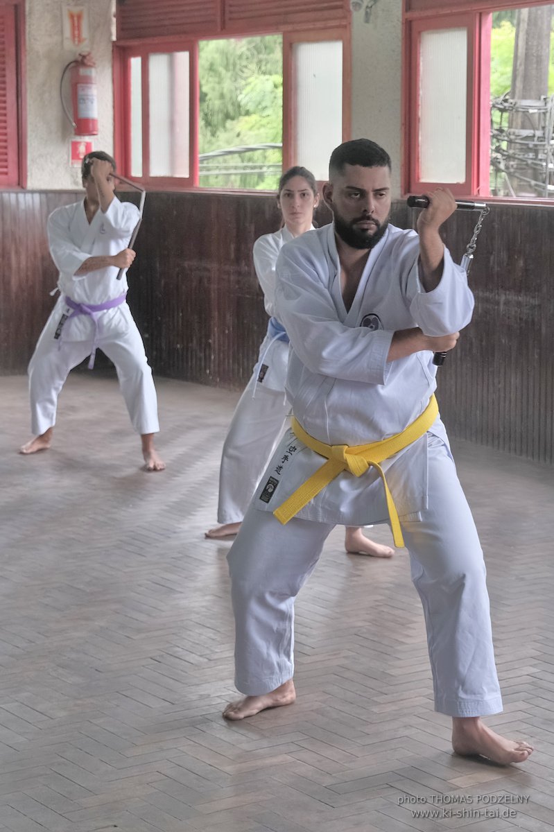 Ryûkyû Kobudô Lehrgang mit Thomas Podzelny in Petropolis/Brasilien 22./23.11.2025