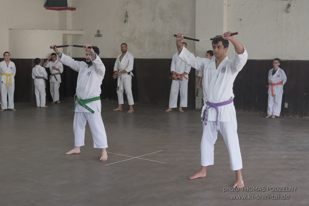 Ryûkyû Kobudô Lehrgang mit Thomas Podzelny in Petropolis/Brasilien 22./23.11.2025
