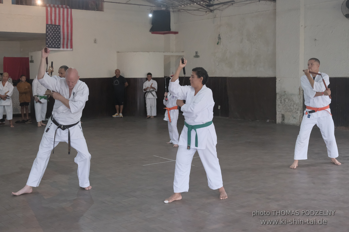 Ryûkyû Kobudô Lehrgang mit Thomas Podzelny in Petropolis/Brasilien 22./23.11.2025