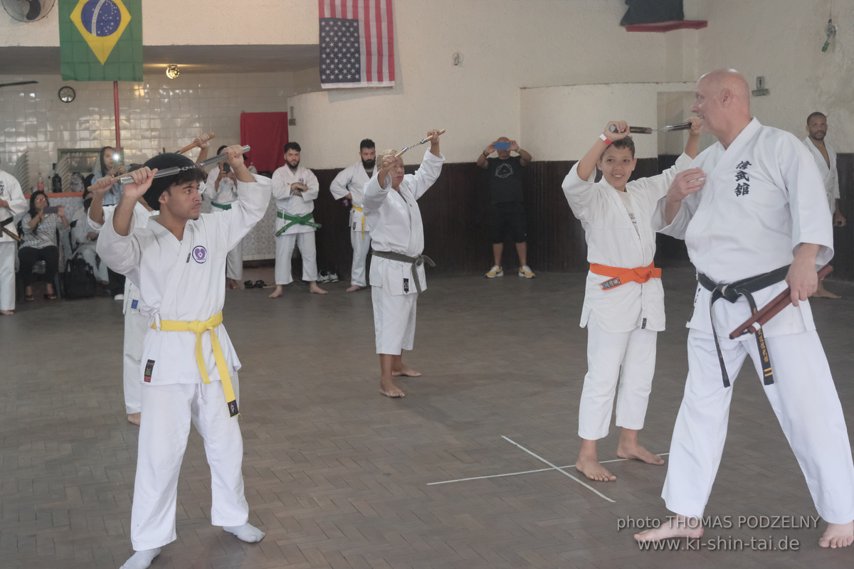 Ryûkyû Kobudô Lehrgang mit Thomas Podzelny in Petropolis/Brasilien 22./23.11.2025