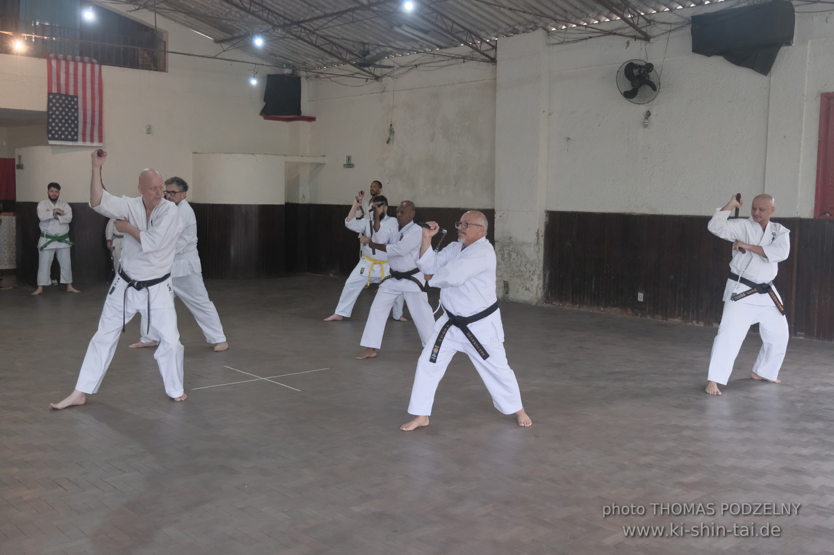 Ryûkyû Kobudô Lehrgang mit Thomas Podzelny in Petropolis/Brasilien 22./23.11.2025