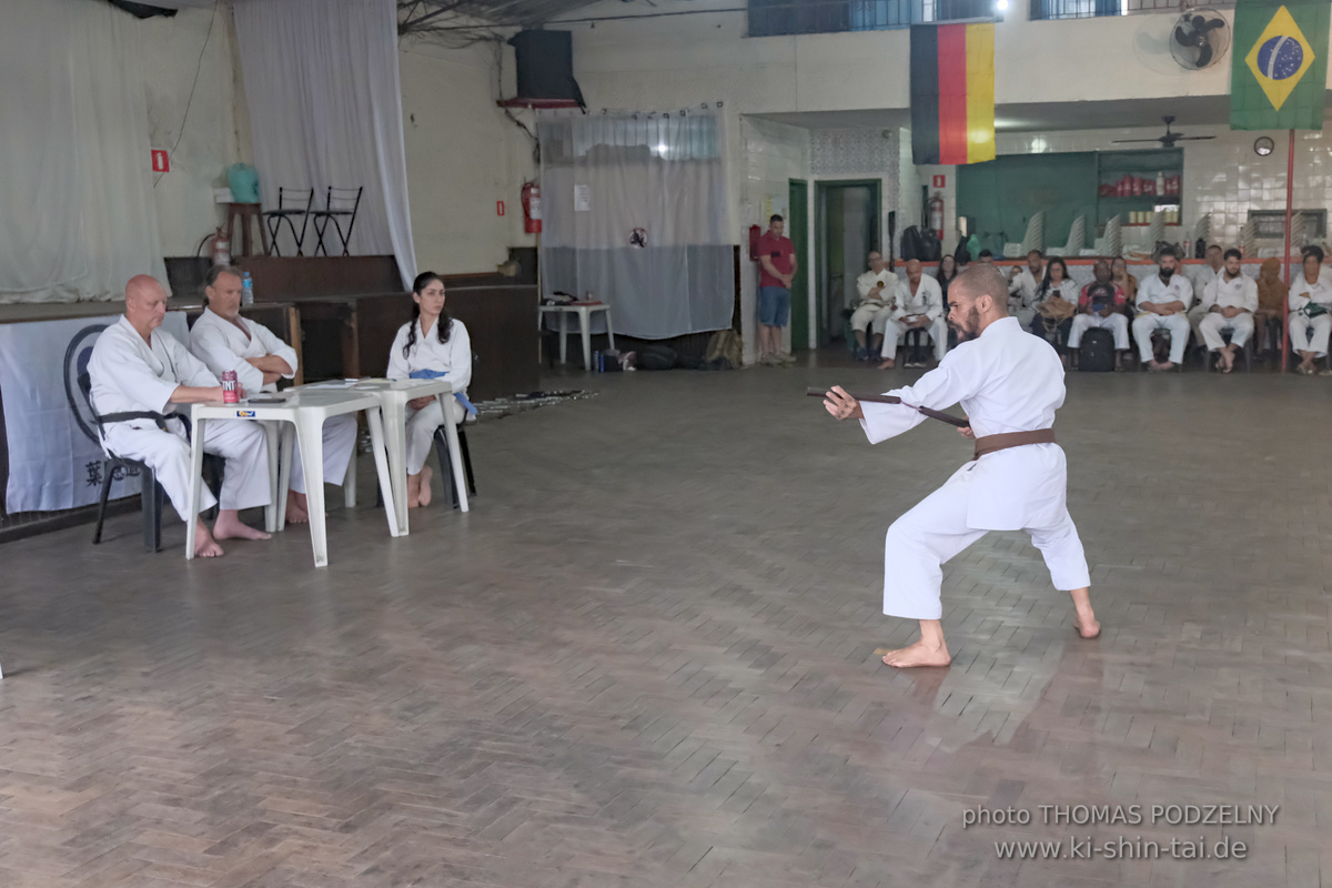 Ryûkyû Kobudô Lehrgang mit Thomas Podzelny in Petropolis/Brasilien 22./23.11.2025