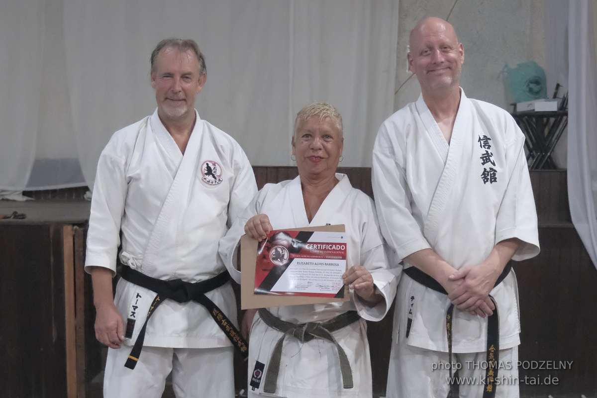 Ryûkyû Kobudô Lehrgang mit Thomas Podzelny in Petropolis/Brasilien 22./23.11.2025