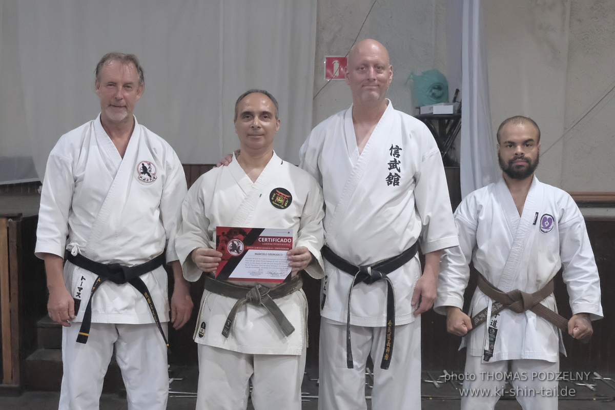 Ryûkyû Kobudô Lehrgang mit Thomas Podzelny in Petropolis/Brasilien 22./23.11.2025