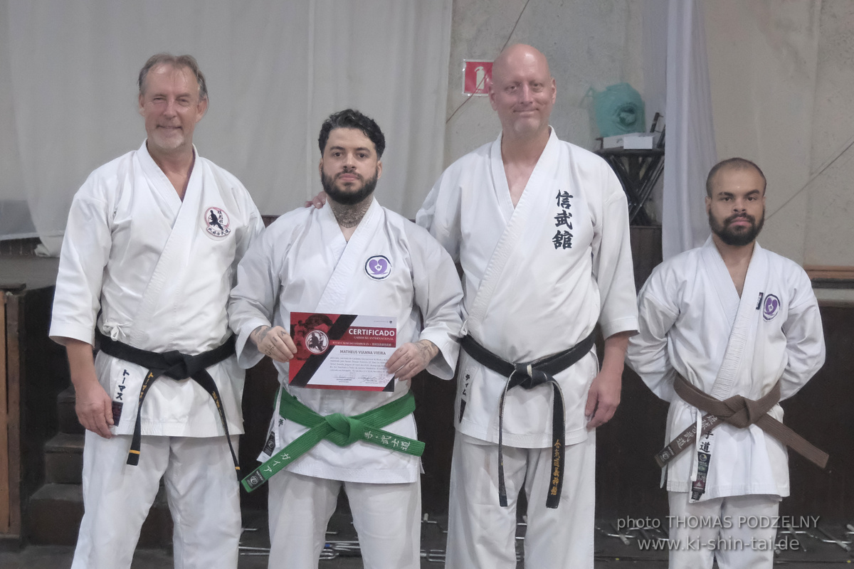 Ryûkyû Kobudô Lehrgang mit Thomas Podzelny in Petropolis/Brasilien 22./23.11.2025