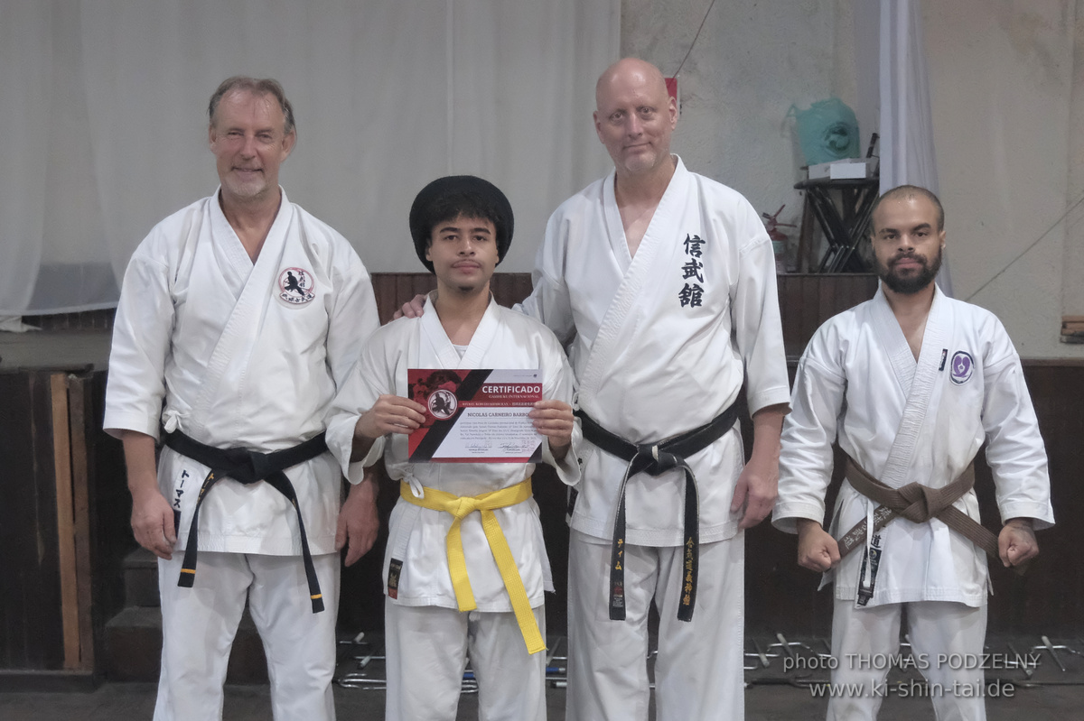 Ryûkyû Kobudô Lehrgang mit Thomas Podzelny in Petropolis/Brasilien 22./23.11.2025