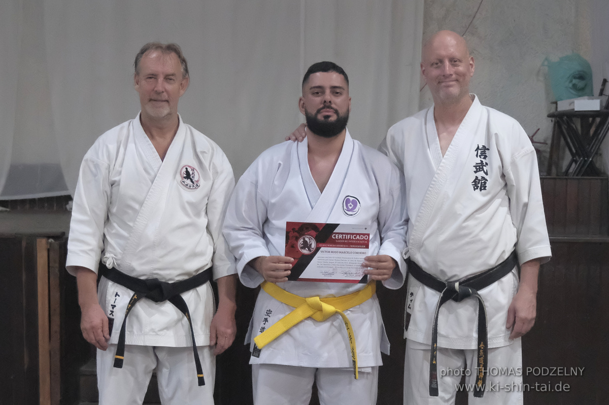 Ryûkyû Kobudô Lehrgang mit Thomas Podzelny in Petropolis/Brasilien 22./23.11.2025