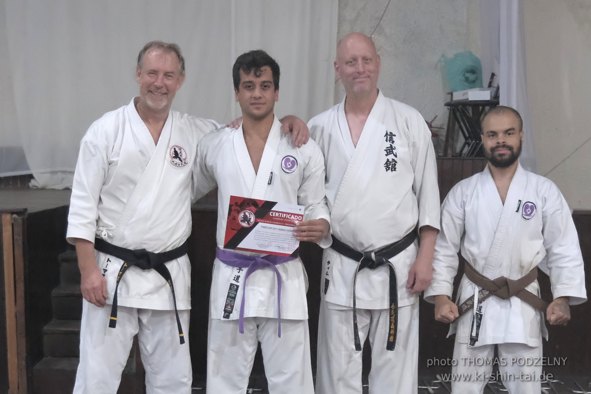 Ryûkyû Kobudô Lehrgang mit Thomas Podzelny in Petropolis/Brasilien 22./23.11.2025