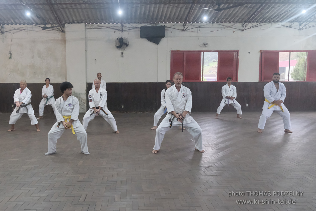 Ryûkyû Kobudô Lehrgang mit Thomas Podzelny in Petropolis/Brasilien 22./23.11.2025